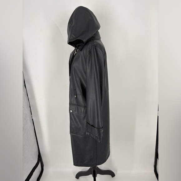 Avec Les Filles Women’s Navy Coat (B50) - Picture 3 of 10